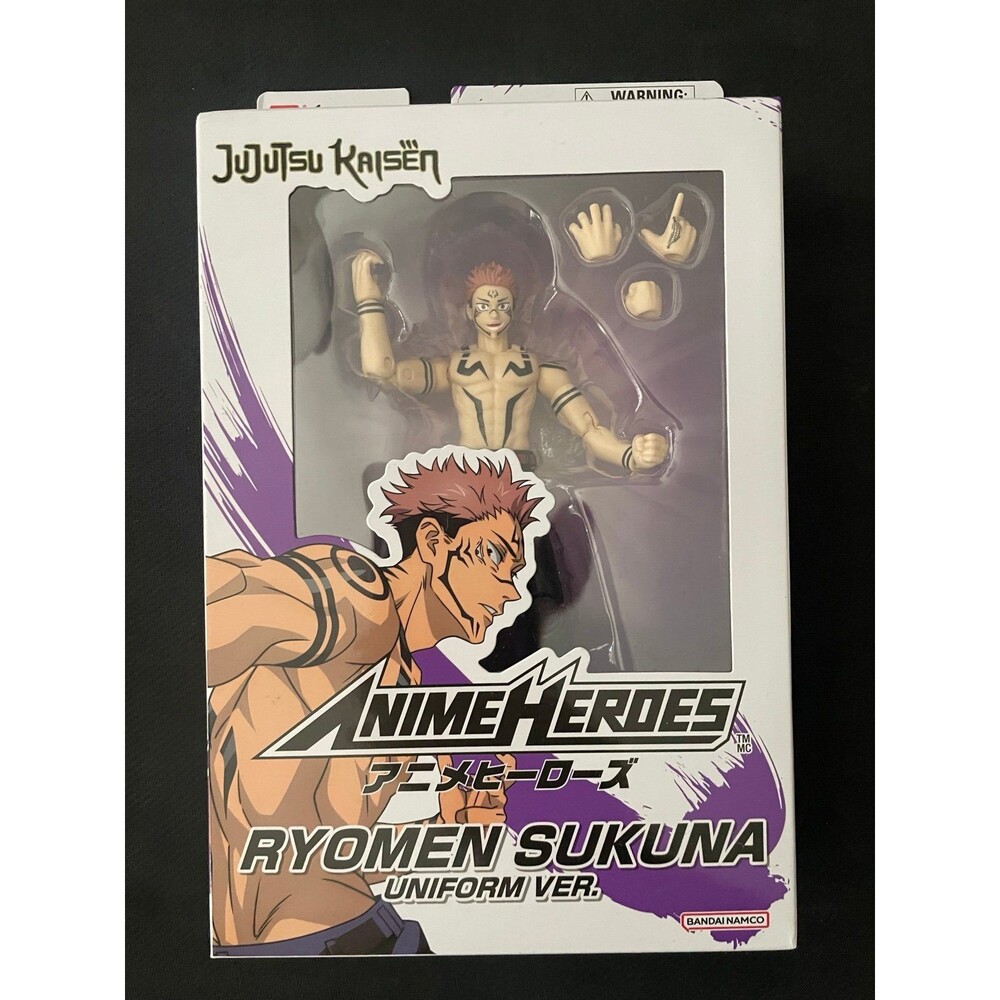 Jujutsu Kaisen 6 Inch Action Figure Anime Heroes - Ryomen Sukuna Uniform Version